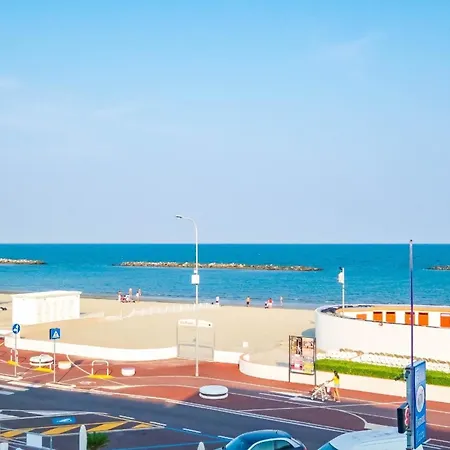 Einzimmerwohnung Im 2 Stock Mit Meerblick, Parkplatz Und Klimaanlage *